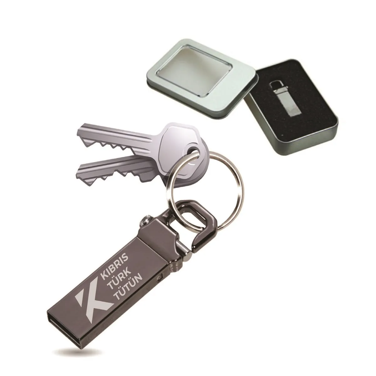 16 GB Metal USB Bellek