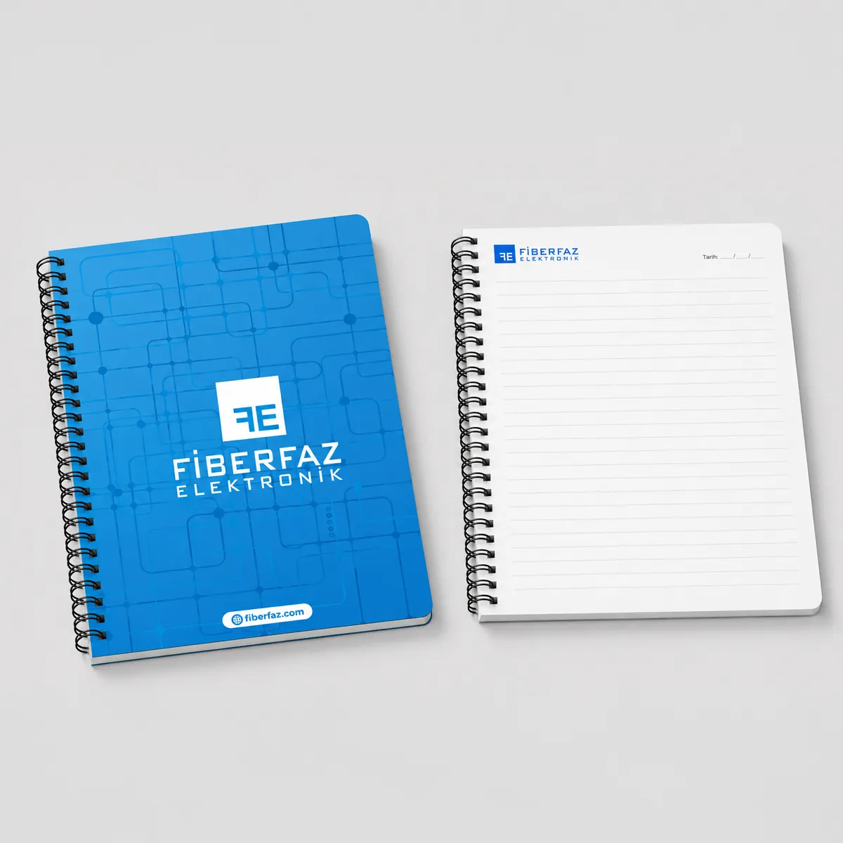 Mukavva Sıvama Spiralli Defter